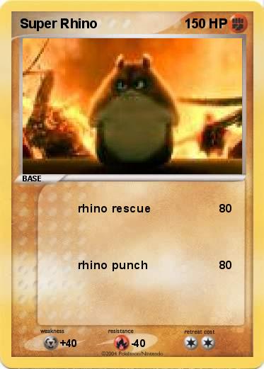 Pokemon Super Rhino