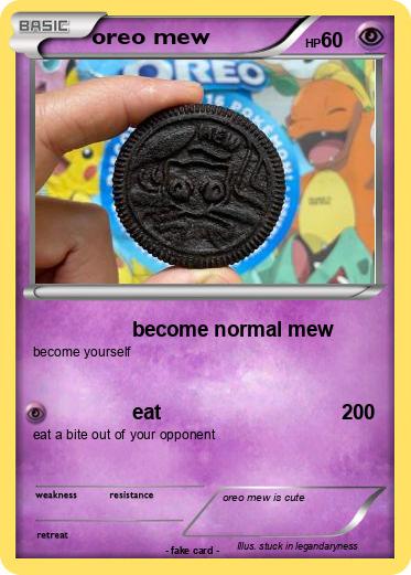Pokemon oreo mew