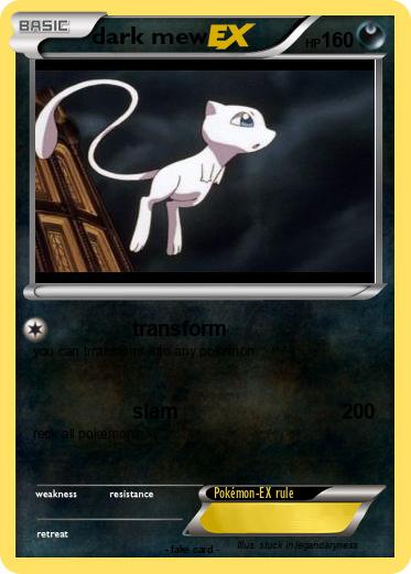 Pokemon dark mew