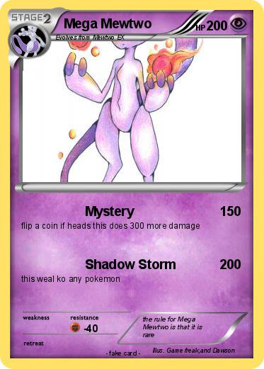 Pokemon Mega Mewtwo