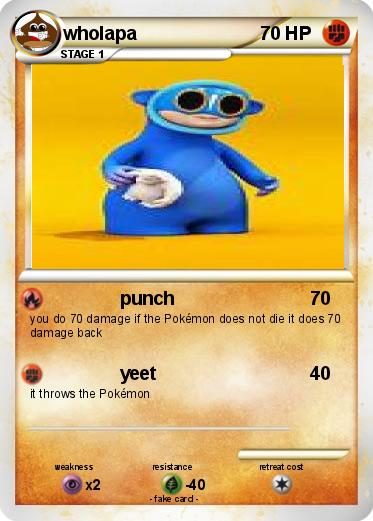 Pokemon wholapa