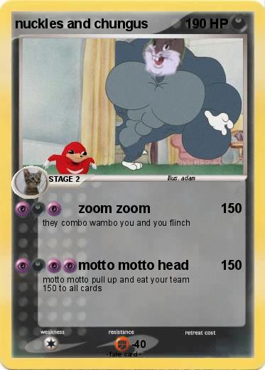 Pokemon nuckles and chungus