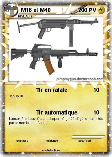 Pokemon M16 et M40