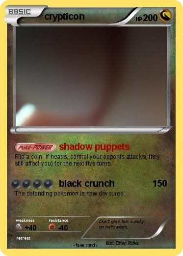 Pokemon crypticon