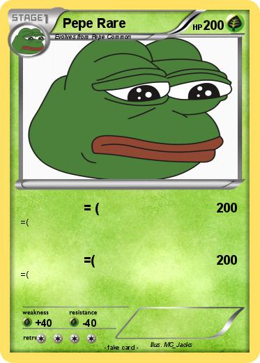 Pokemon Pepe Rare