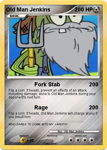 Pokemon Old Man Jenkins