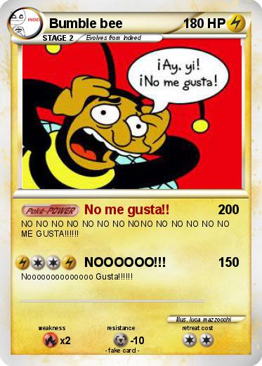 Pokemon Bumble bee