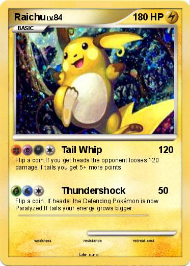 Pokemon Raichu