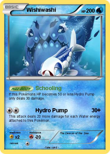 Pokemon Wishiwashi