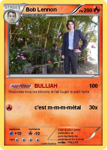 Pokemon Bob Lennon