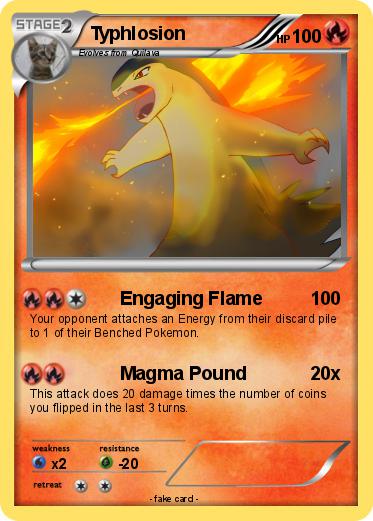 Pokemon Typhlosion