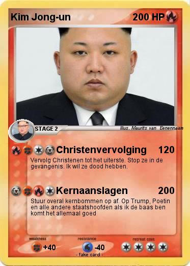 Pokemon Kim Jong-un