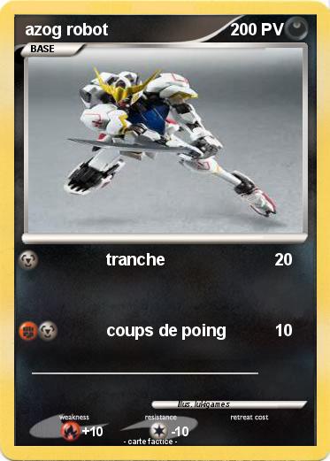 Pokemon azog robot