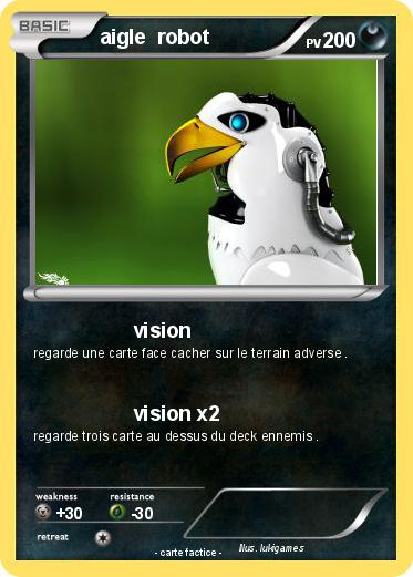 Pokemon aigle  robot