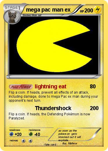 Pokemon mega pac man ex