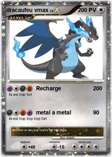 Pokemon dracaufeu vmax