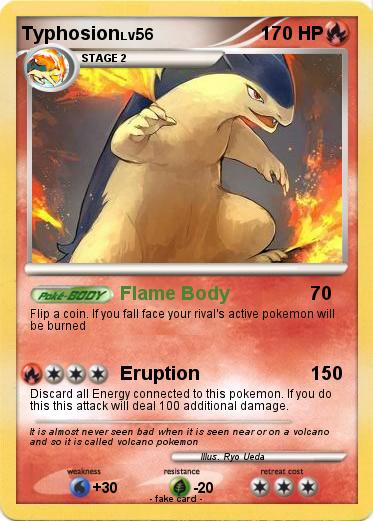 Pokemon Typhosion