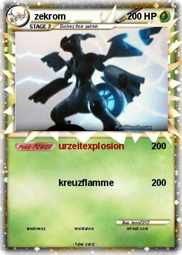 Pokemon zekrom