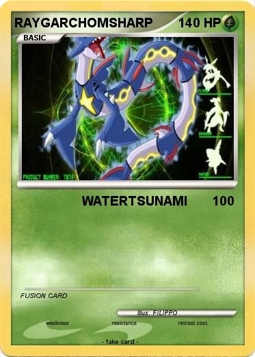Pokemon RAYGARCHOMSHARP