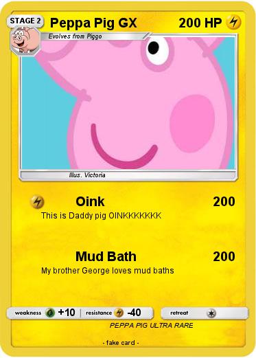 Pokemon Peppa Pig GX