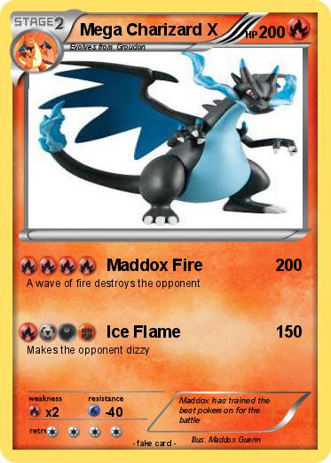 Pokemon Mega Charizard X
