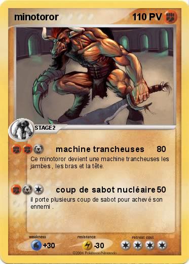 Pokemon minotoror