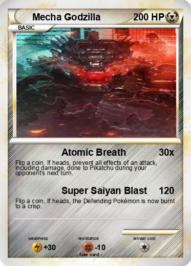 Pokemon Mecha Godzilla