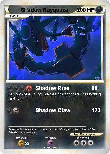 Pokemon Shadow Rayquaza