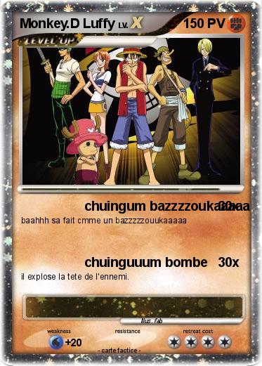 Pokemon Monkey.D Luffy