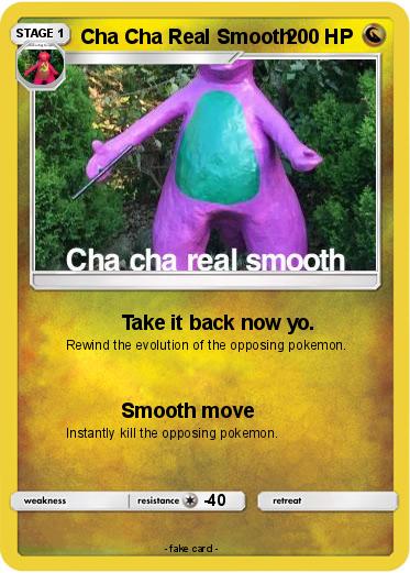 Pokemon Cha Cha Real Smooth