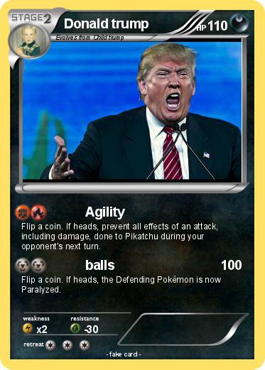 Pokemon Donald trump