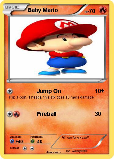 Pokemon Baby Mario