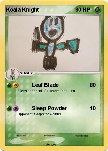 Pokemon Koala Knight