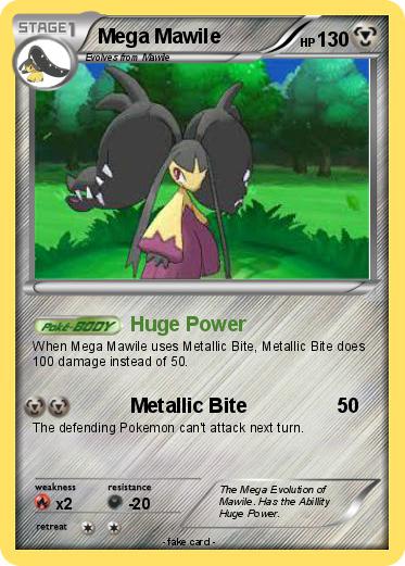 Pokemon Mega Mawile