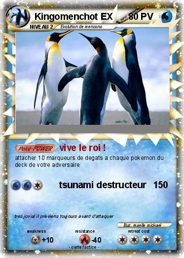 Pokemon Kingomenchot EX