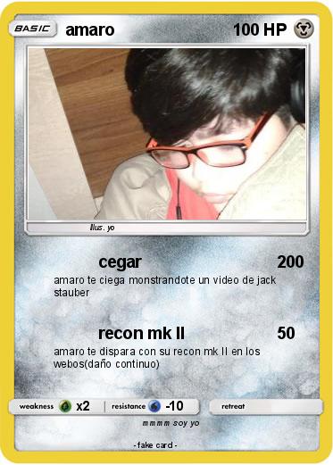 Pokemon amaro