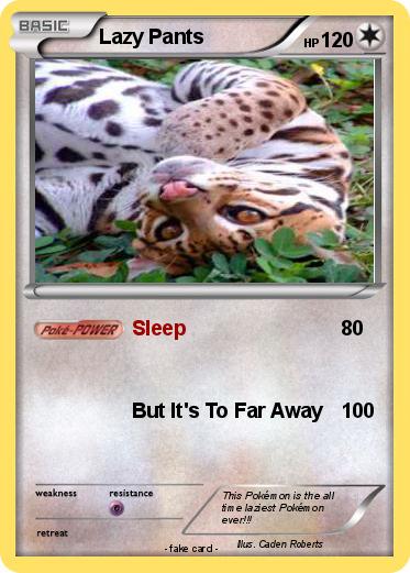 Pokemon Lazy Pants