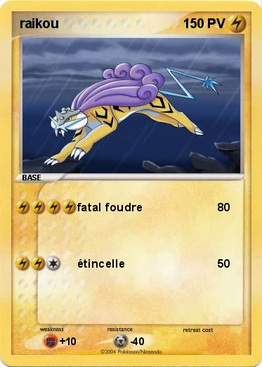 Pokemon raikou