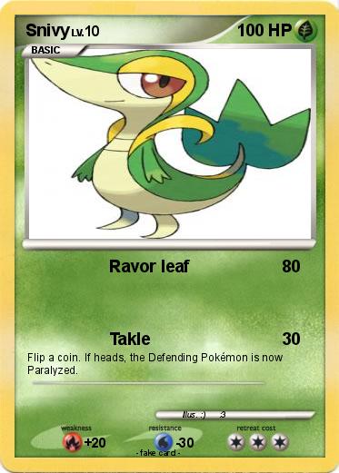 Pokemon Snivy