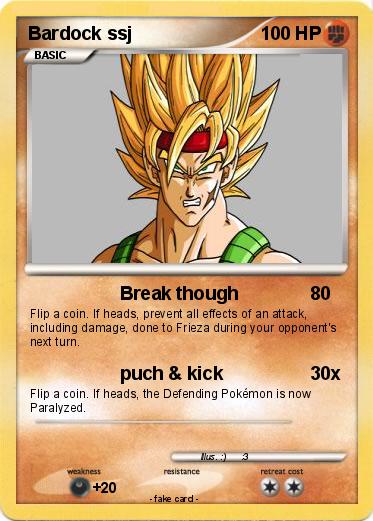 Pokemon Bardock ssj