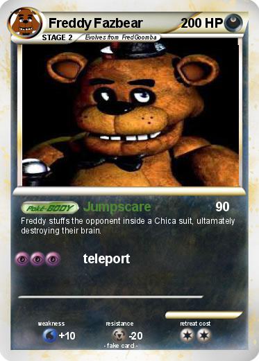 Pokemon Freddy Fazbear