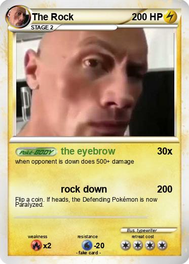 Pokemon The Rock