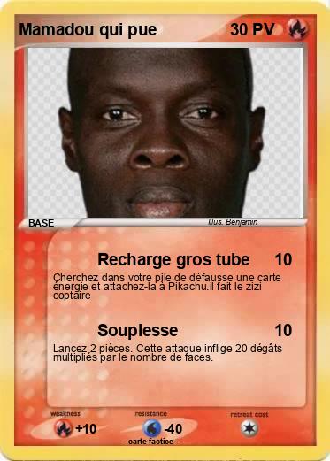 Pokemon Mamadou qui pue