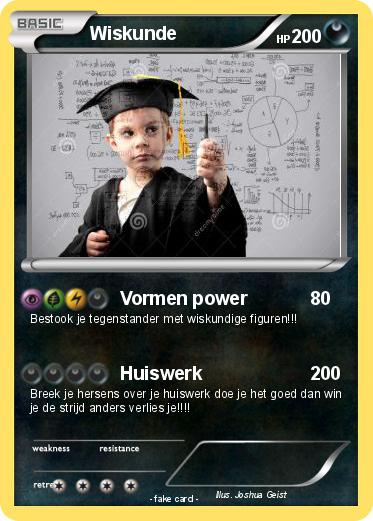 Pokemon Wiskunde
