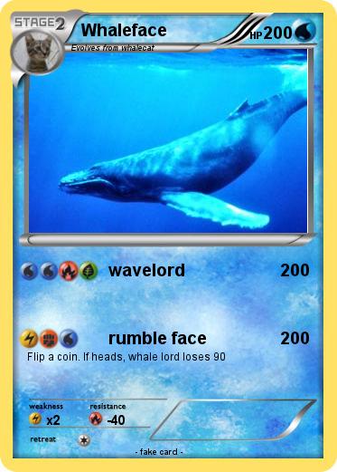 Pokemon Whaleface