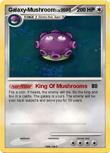 Pokemon Galaxy-Mushroom