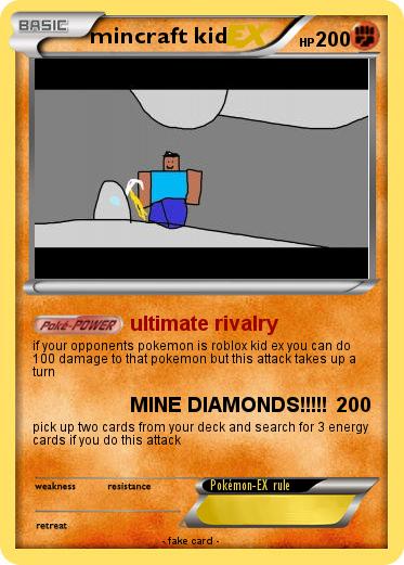 Pokemon mincraft kid
