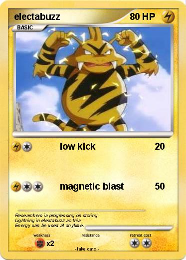Pokemon electabuzz
