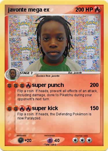 Pokemon javonte mega ex