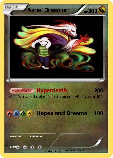 Pokemon Asriel Dreemurr